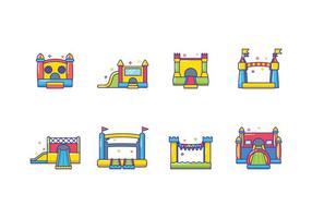 Bounce House Vector gratuito