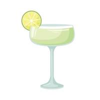 vettore illustrazione di un' club alcolizzato cocktail. daiquiri