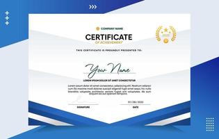 moderno di realizzazione certificato modello vettore