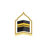 icona di illustrazione vettoriale kaaba