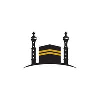 icona di illustrazione vettoriale kaaba