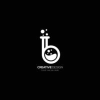 moderno lettera B laboratorio creativo logo vettore