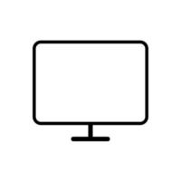 televisione icona vettore design modelli
