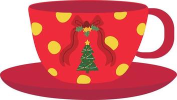 Natale festa pane abbrustolito. ghirlande, bandiere, etichette, bolle, nastri e adesivi. collezione di allegro Natale decorativo icone. vettore