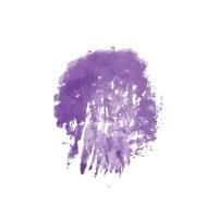 astratto moderno dipinto a mano design con acquerello macchia pennellata di viola nuvole, isolato su bianca sfondo. vettore Usato come decorativo design carta, striscione, manifesto, coperchio, opuscolo, parete arte.