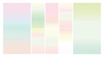 moderno schermo vettore multicolore pastello pendenza sfondo. vivace liscio morbido colore pendenza per mobile app, sfondo design. luminosa morbido colore pendenza per mobile app.