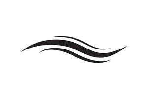 mare icona onda illustrazione vettore design. oceano logo grafico elemento. acqua simbolo.