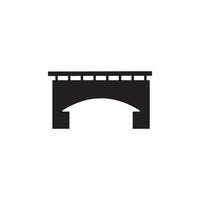 ponte icona logo, vettore design
