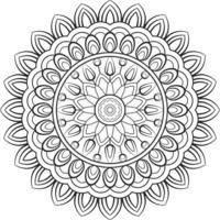 disegno mandala creativo vettore