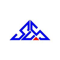 sus lettera logo creativo design con vettore grafico, sus semplice e moderno logo nel triangolo forma.