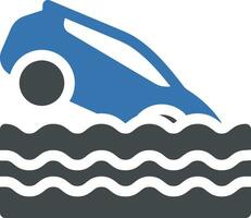 auto acqua vettore illustrazione su un' sfondo.premio qualità simboli.vettore icone per concetto e grafico design.