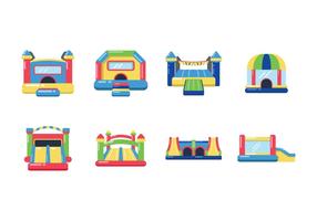 Bounce House Vector gratuito