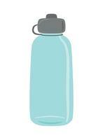 bottiglia d'acqua in plastica vettore