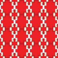 rosso geometrico textures senza soluzione di continuità modello vettore