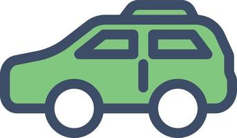 illustrazione vettoriale di jeep su uno sfondo simboli di qualità premium. icone vettoriali per il concetto e la progettazione grafica.