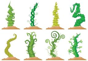 Beanstalk Icons Vector gratuito