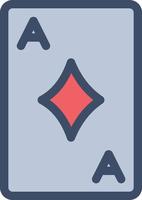 poker carta vettore illustrazione su un' sfondo.premio qualità simboli.vettore icone per concetto e grafico design.