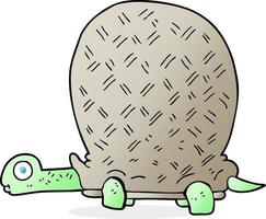 scarabocchio personaggio cartone animato tartaruga vettore