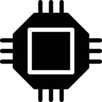 illustrazione vettoriale di chip su uno sfondo. simboli di qualità premium. icone vettoriali per il concetto e la progettazione grafica.