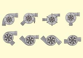 Set di vettori turbocompressore