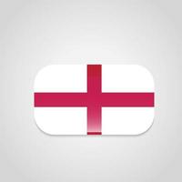 Inghilterra unito regno bandiera design vettore
