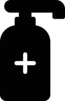 illustrazione vettoriale del disinfettante su uno sfondo. simboli di qualità premium. icone vettoriali per il concetto e la progettazione grafica.