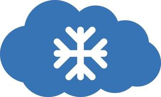 illustrazione vettoriale del fiocco di neve su uno sfondo. simboli di qualità premium. icone vettoriali per il concetto e la progettazione grafica.