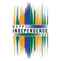 indiano indipendenza giorno maglietta design vettore
