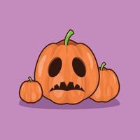 Halloween Jack zucca illustrazione vettore