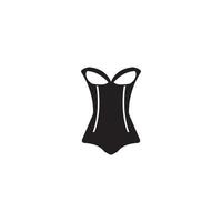 Da donna biancheria intima icona logo, vettore design