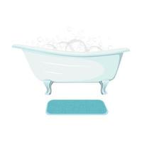 vettore illustrazione di vasca da bagno