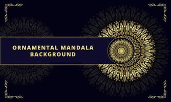 mandala lusso ornamentale sfondo design bianco oro colore. elegante invito nozze carta , invitare , fondale copertina bandiera illustrazione vettore