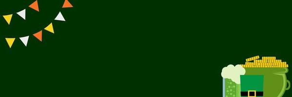 st patrick S giorno trifoglio senza soluzione di continuità modello. vettore illustrazione per fortunato primavera design con trifoglio. verde trifoglio isolato su bianca sfondo. Irlanda simbolo modello. irlandesi arredamento per ragnatela luogo.
