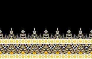 geometrico etnico orientale senza soluzione di continuità modello tradizionale design per sfondo, tappeto, sfondo, vestiario, avvolgere, batik, casa decorazione, tessuto modello, ricamo stile. vettore illustrazione.