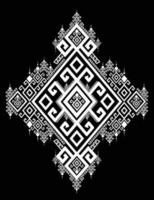 Due tono astratto geometrico etnico modello. per tappeto, sfondo, vestiario, avvolgere, batik, tessuto, piastrella, sfondo, vettore illustrazione. modello stile.