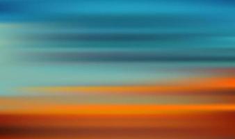 il movimento sfoca la spiaggia al tramonto tropicale con uno sfondo di onde oceaniche astratte bokeh luce solare. concetto di vacanze estive e viaggi d'affari. stile filtro colore tono antico vettore