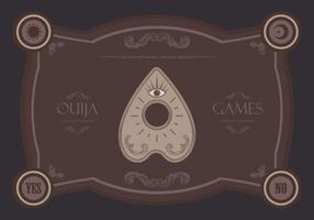 illustrazione di giochi di magia ouija
