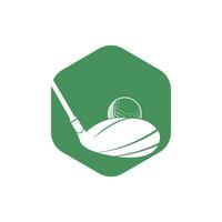 golf club vettore logo design. golf club ispirazione logo design.