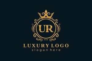 iniziale tu lettera reale lusso logo modello nel vettore arte per ristorante, regalità, boutique, bar, Hotel, araldico, gioielleria, moda e altro vettore illustrazione.