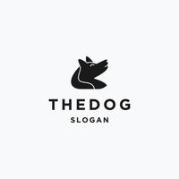 il cane logo icona design modello vettore