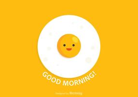 Buongiorno Egg Vector Card