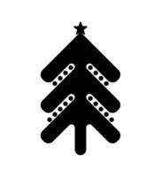 vettore illustratore di Natale albero