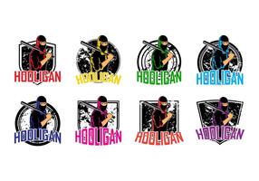 Hooligans Logo vettoriale gratuito