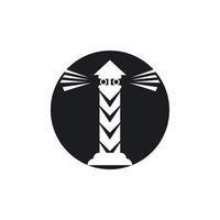 logo della casa leggera vettore