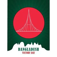 bangladesh indipendente e vittoria giorno sociale media inviare design vettore