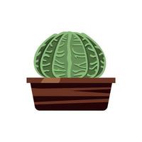 cactus in vaso vettore