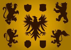 Heraldy Symbol Vector gratuito