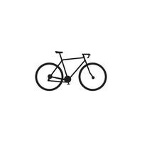 bicicletta icona logo, vettore design