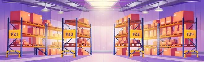 magazzino interno magazzino interno Visualizza con cremagliera