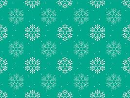 sfondo senza soluzione di continuità inverno cartone animato allegro Natale nuovo anno modello fiocco di neve sfondo astratto arte vettore